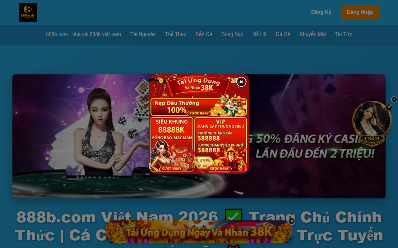 888bnhacaiwin.com screenshot
