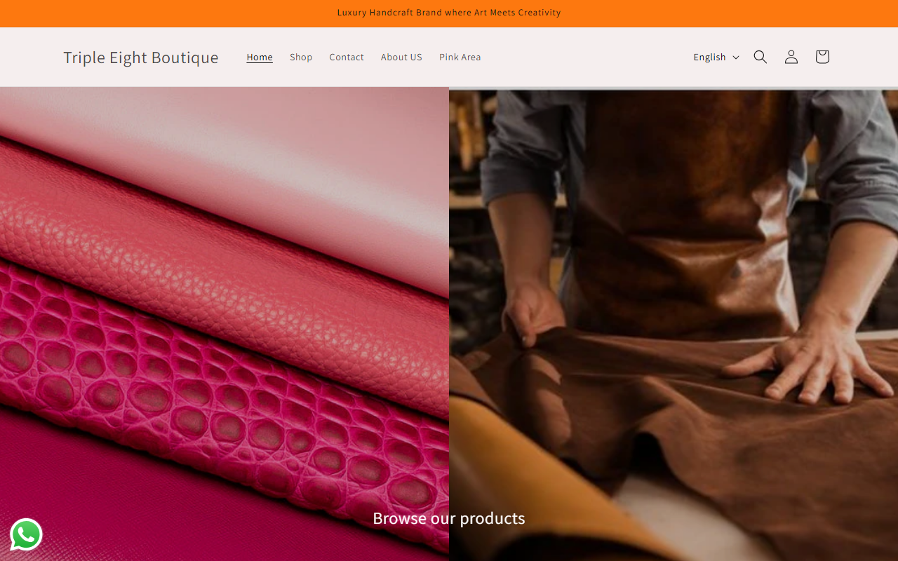 888boutique.com screenshot