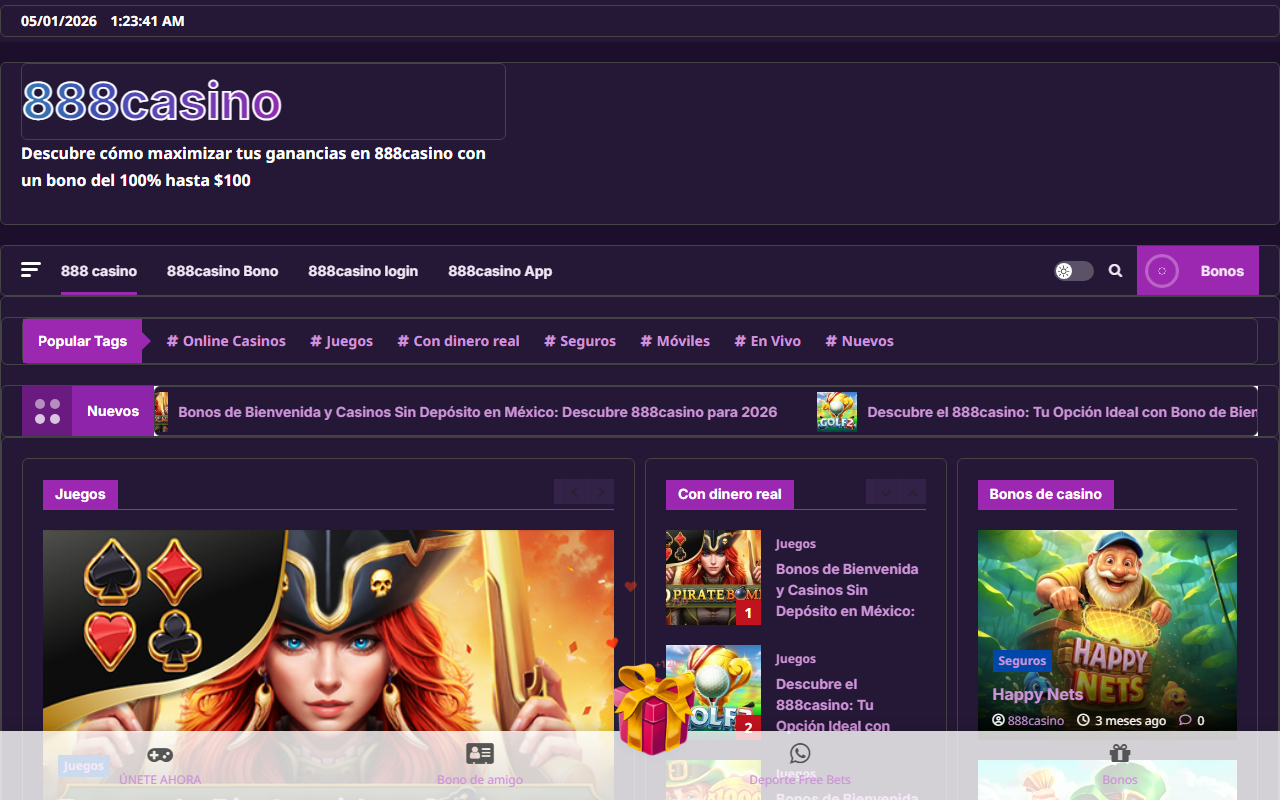 888casino-mx.com screenshot