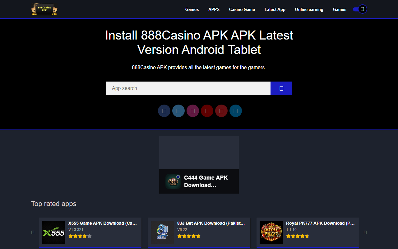 888casinoapkt.com screenshot