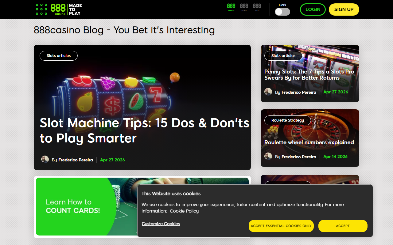 888casinoblog.com screenshot