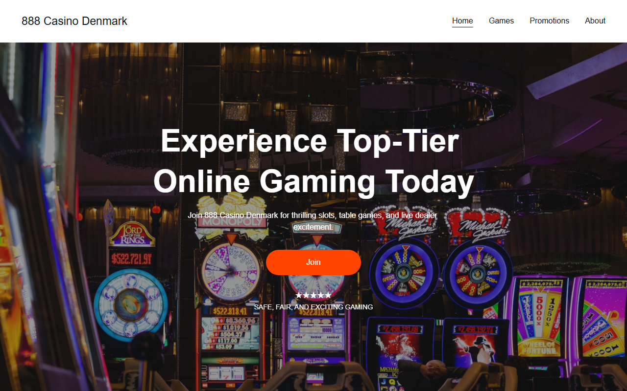 888casinodenmark.com screenshot
