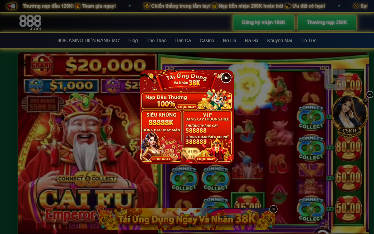 888casinogame.com screenshot