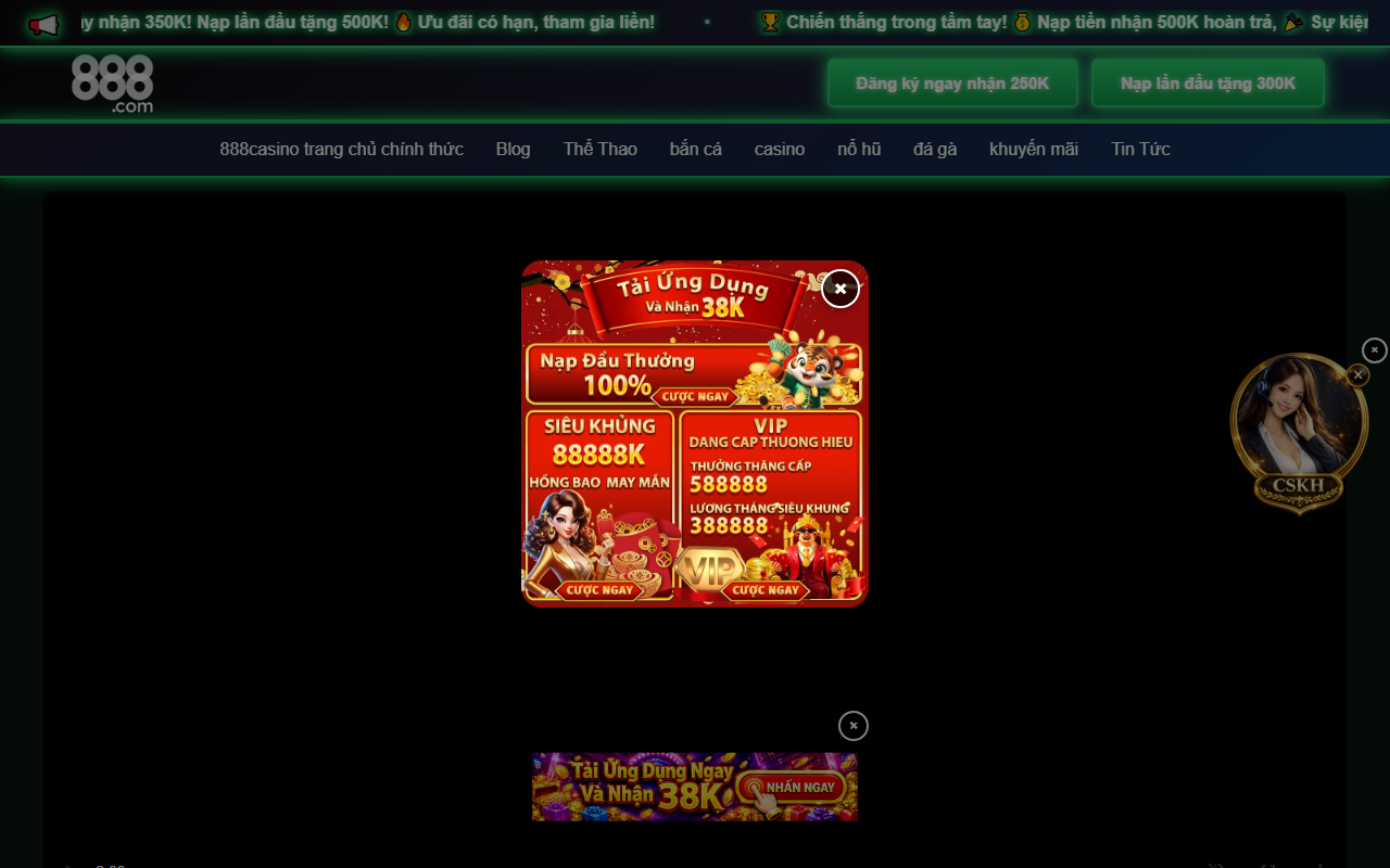 888casinohomevip.com screenshot