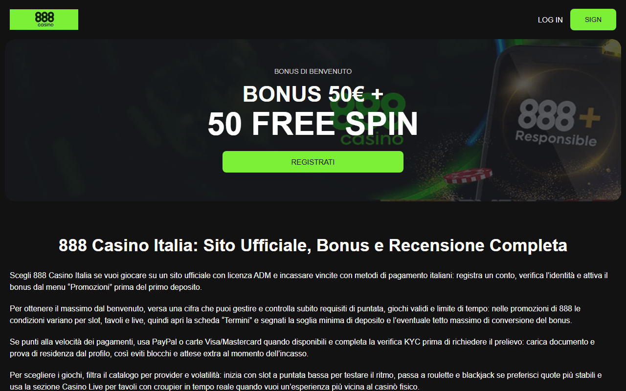 888casinos-it.com screenshot