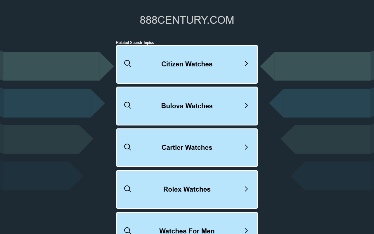 888century.com screenshot
