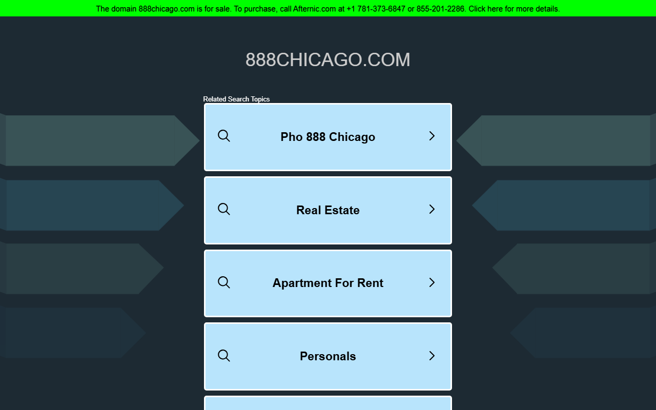 888chicago.com screenshot
