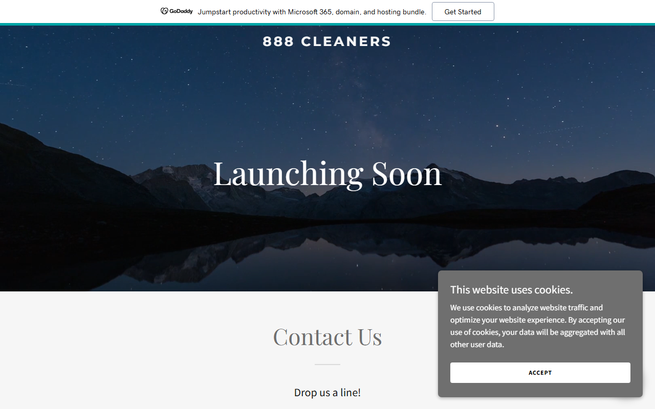 888cleaners.com screenshot