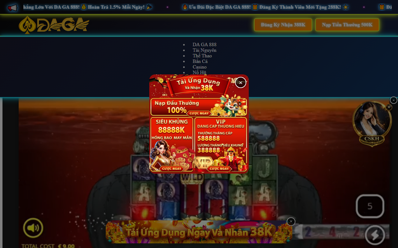 888daga888.com screenshot