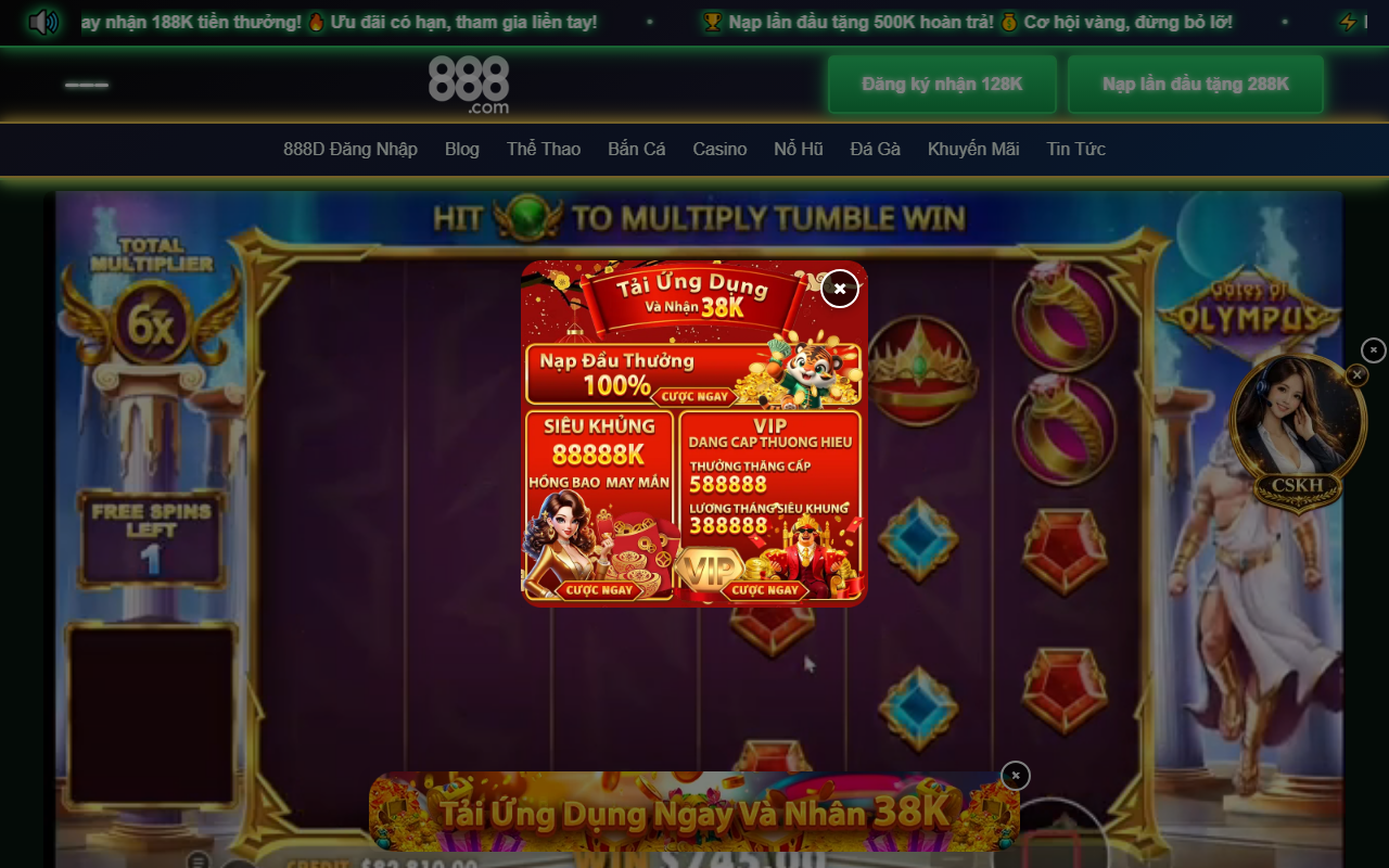 888dlogin888.com screenshot