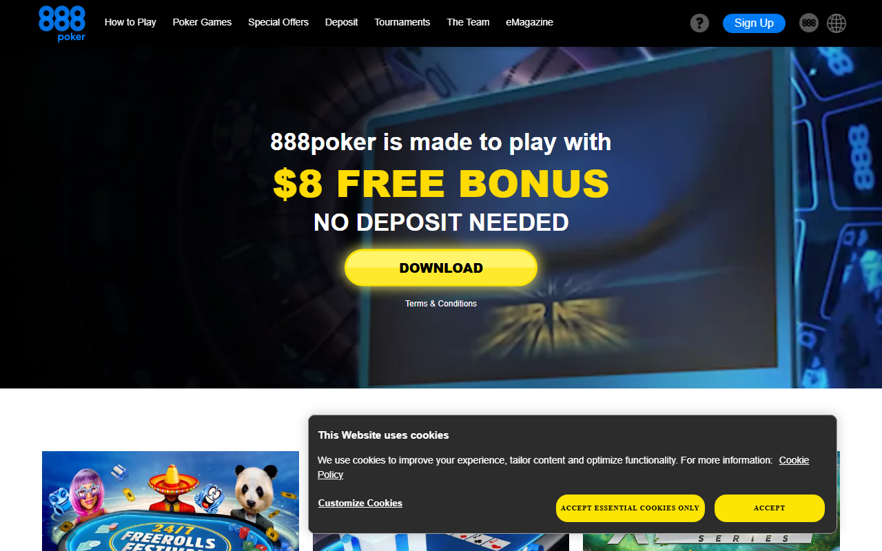 888flopomania.com screenshot
