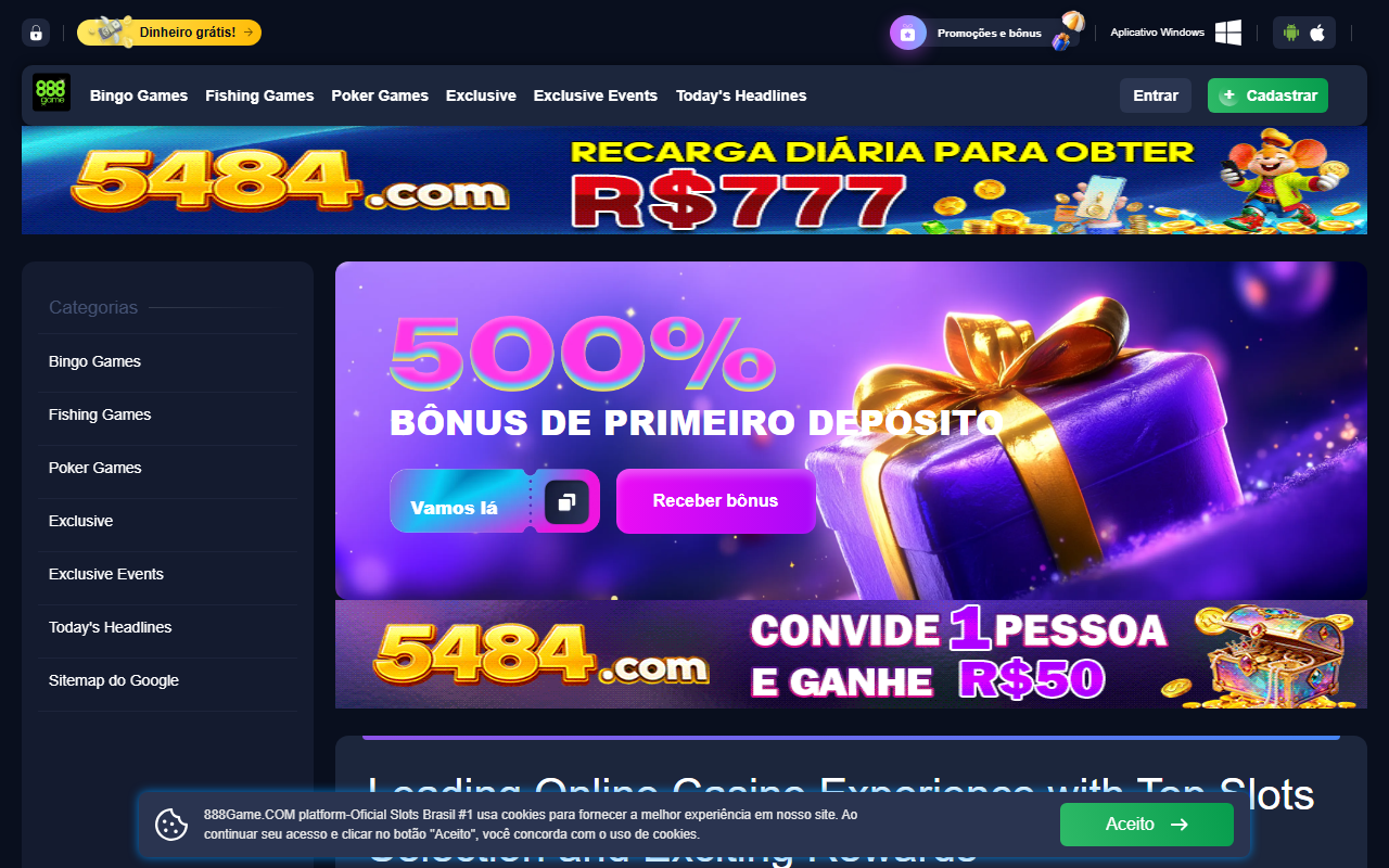888gamelink.com screenshot