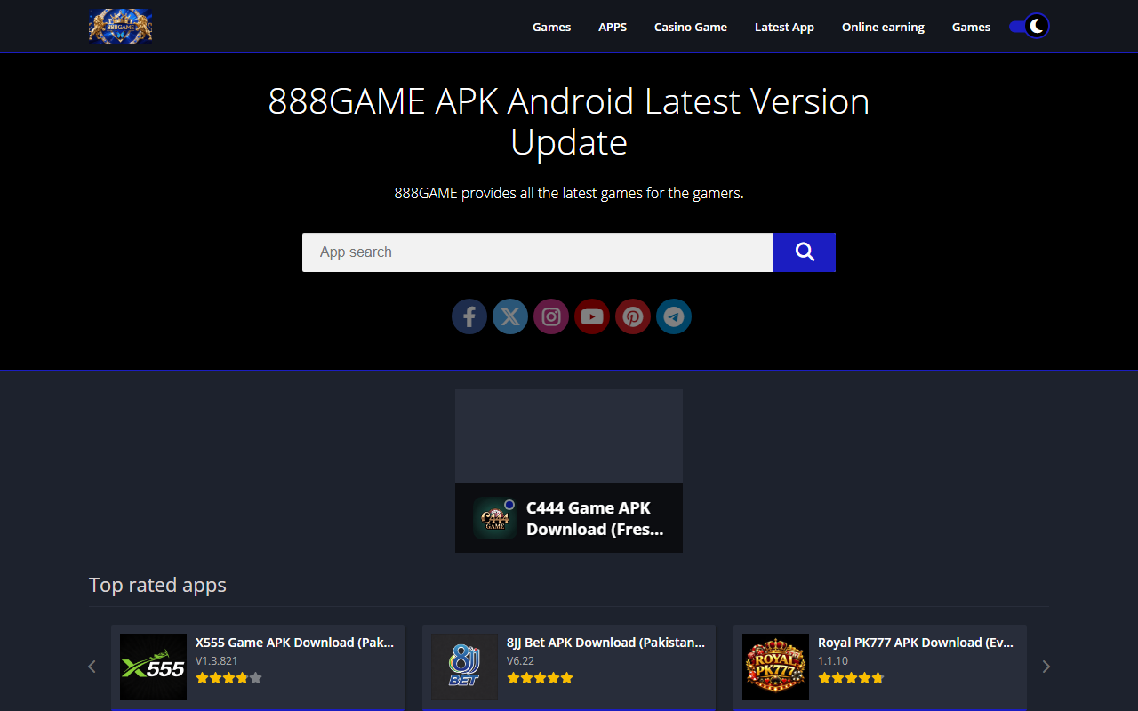 888gamepkph.com screenshot