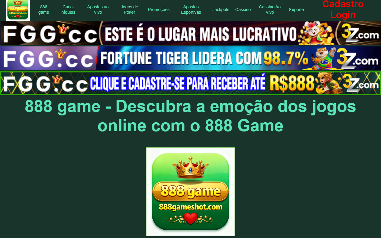 888gameshot.com screenshot