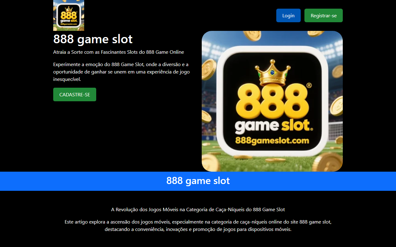 888gameslot.com screenshot