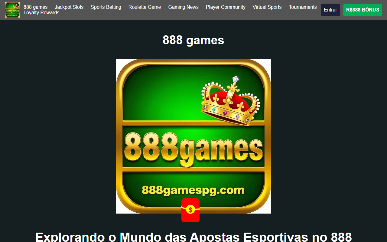 888gamespg.com screenshot