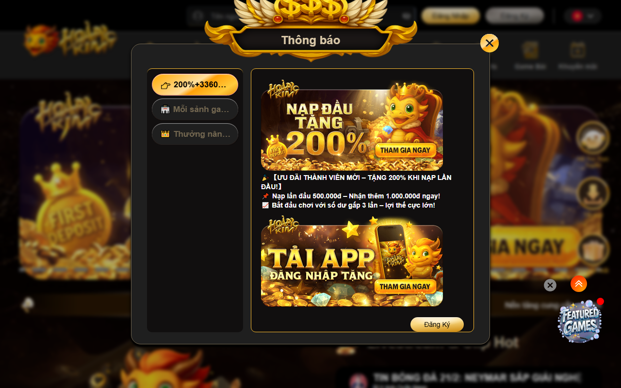 888hoangkimvip.com screenshot