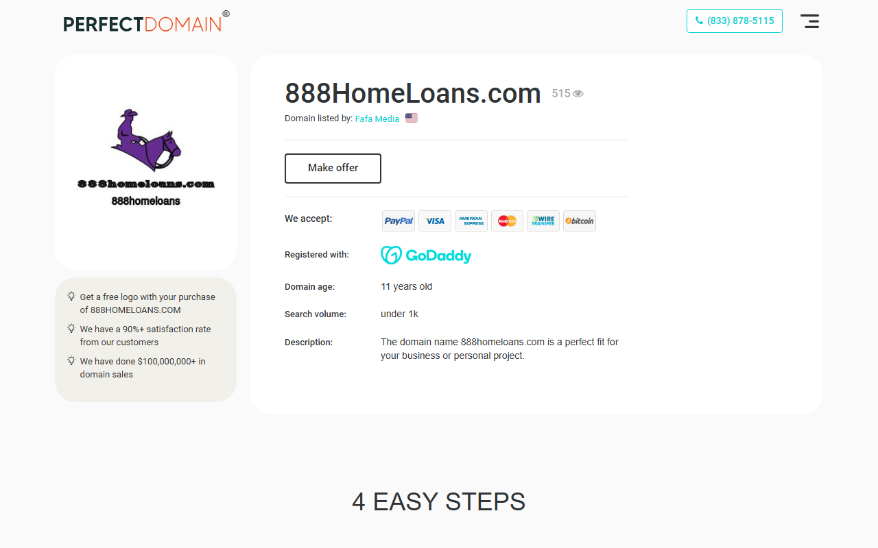888homeloans.com screenshot
