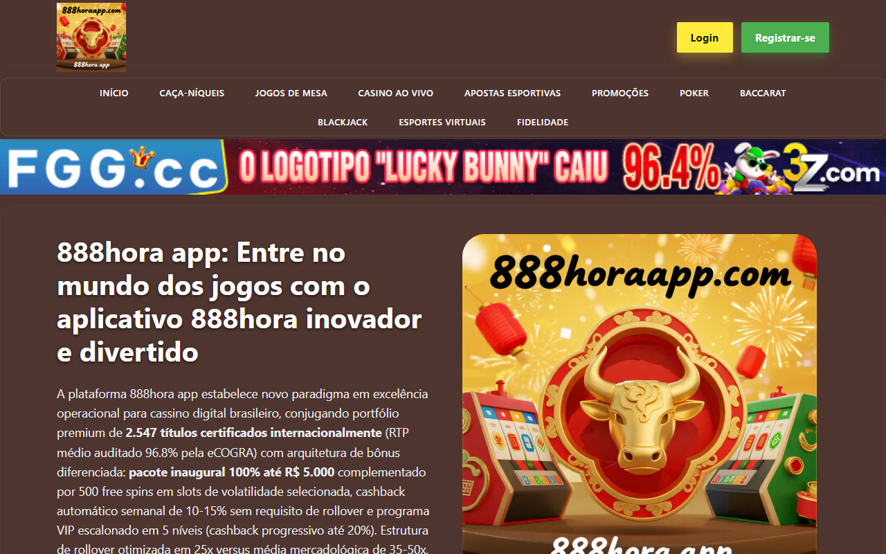 888horaapp.com screenshot