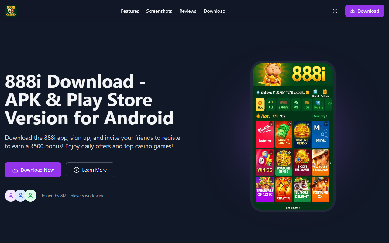 888idownload.com screenshot