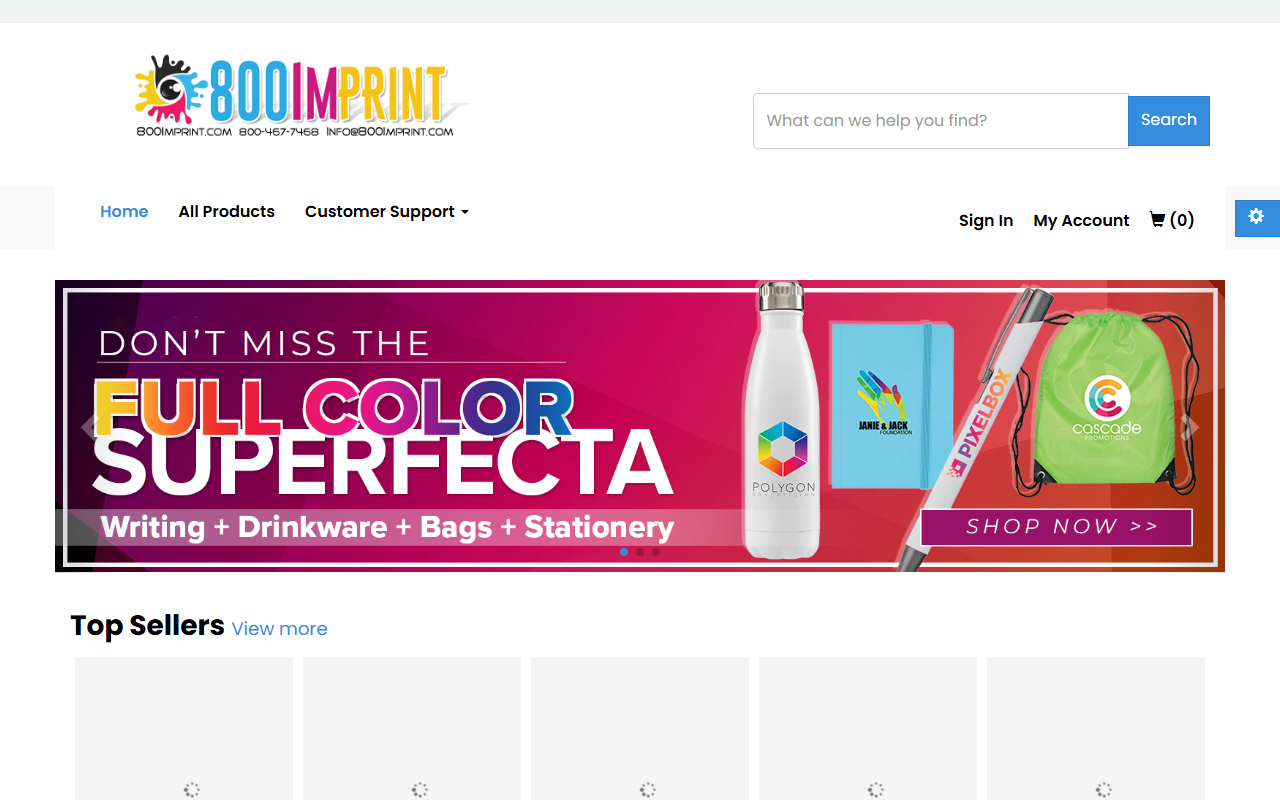 888imprint.com screenshot