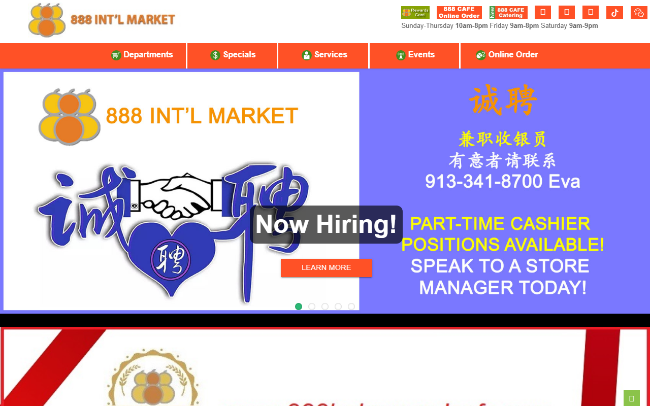 888intlmarket.com screenshot