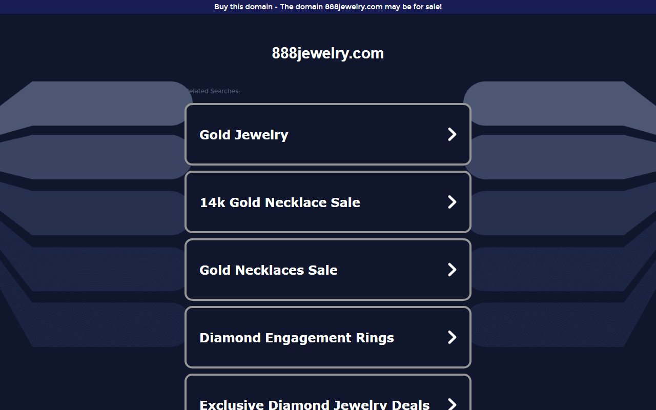 888jewelry.com screenshot