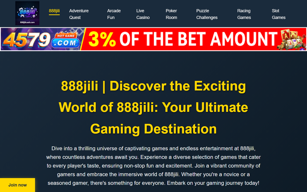 888jilicash.com screenshot