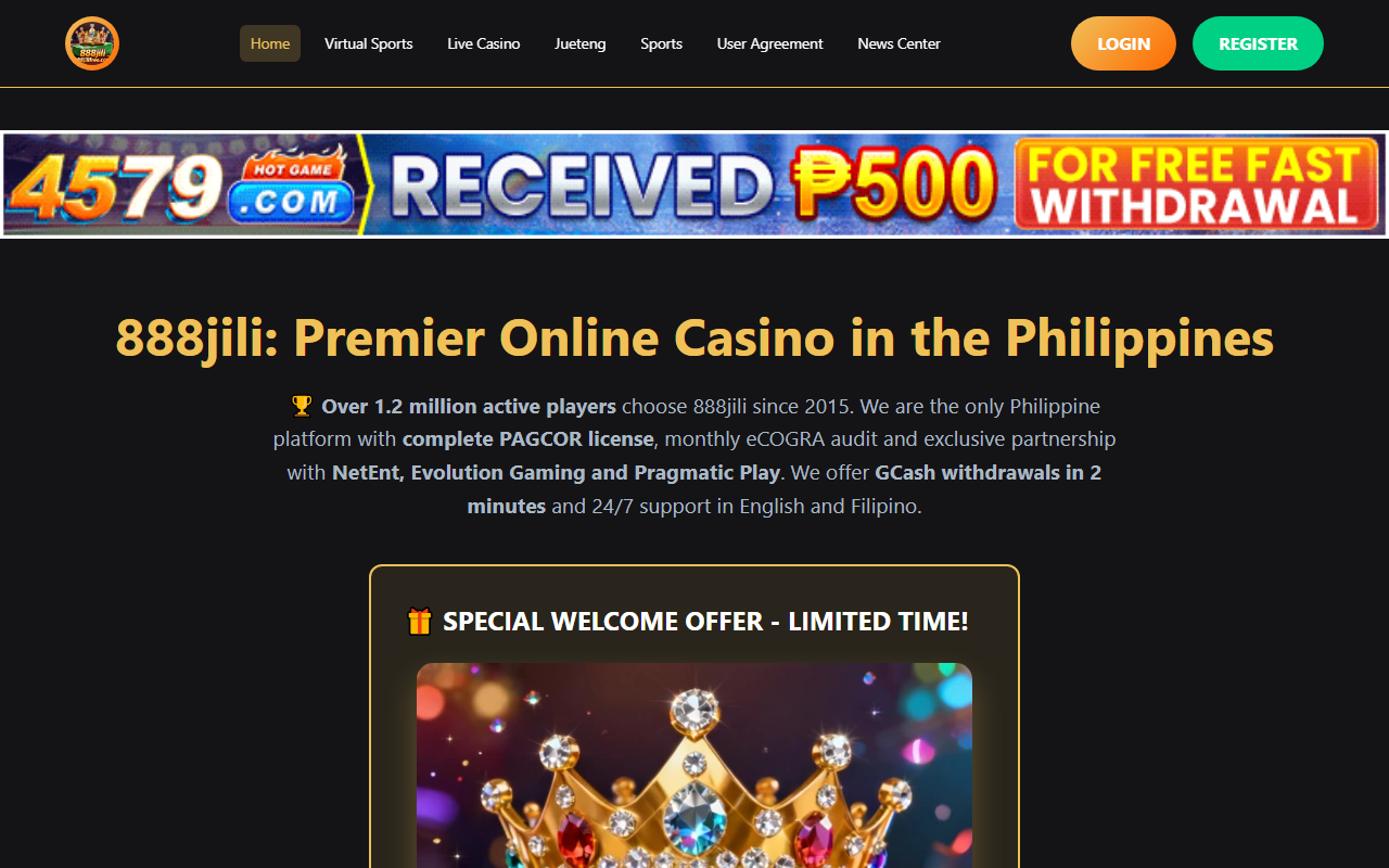 888jilifree.com screenshot