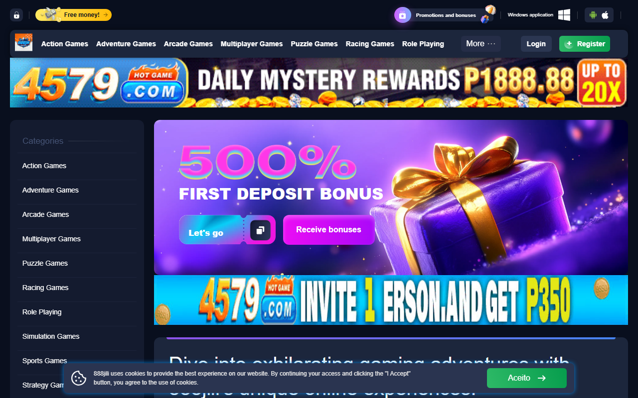 888jiliking.com screenshot