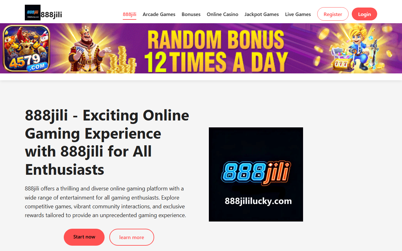 888jililucky.com screenshot