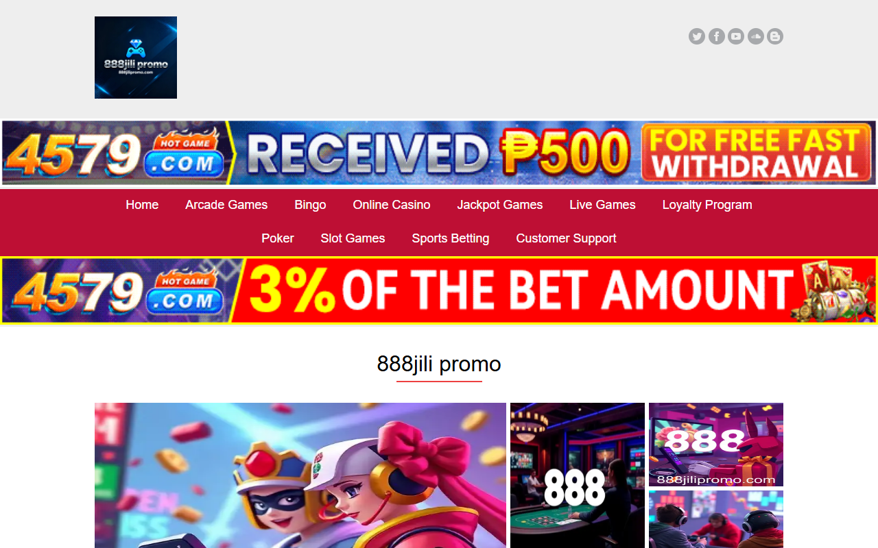 888jilipromo.com screenshot