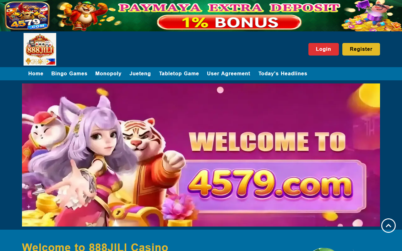 888jilirewards.com screenshot