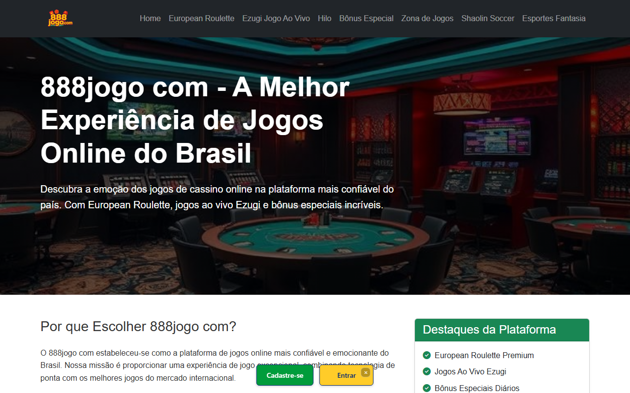 888jogocombr.com screenshot
