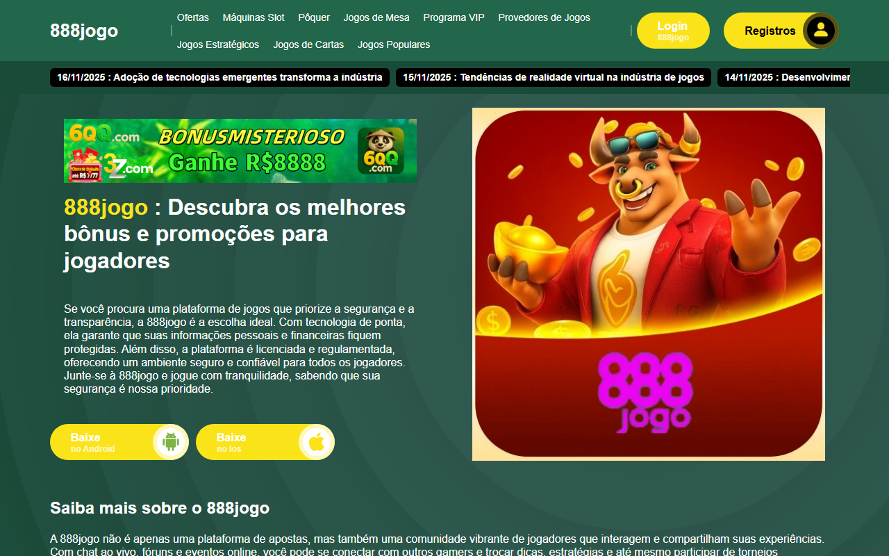 888jogocomm.com screenshot