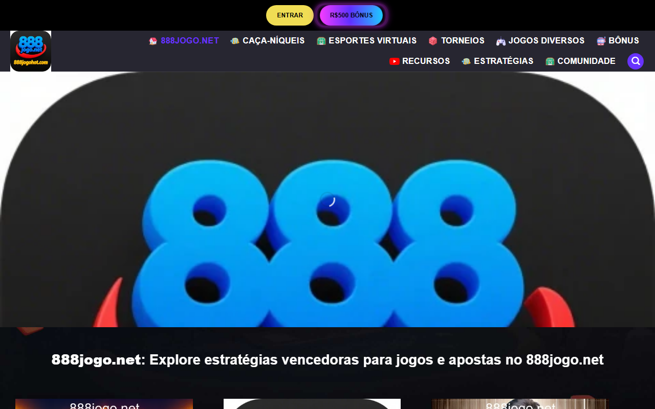 888jogohot.com screenshot