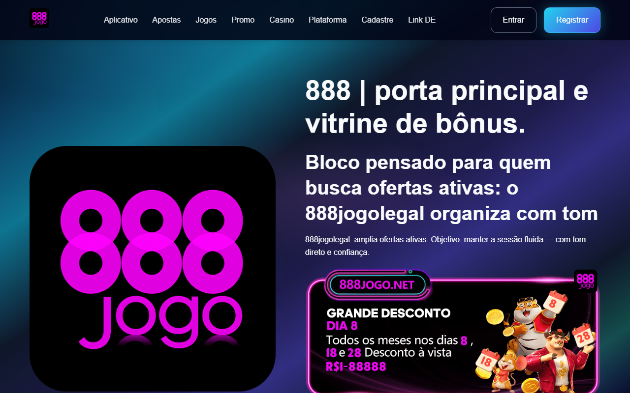 888jogolegal.com screenshot