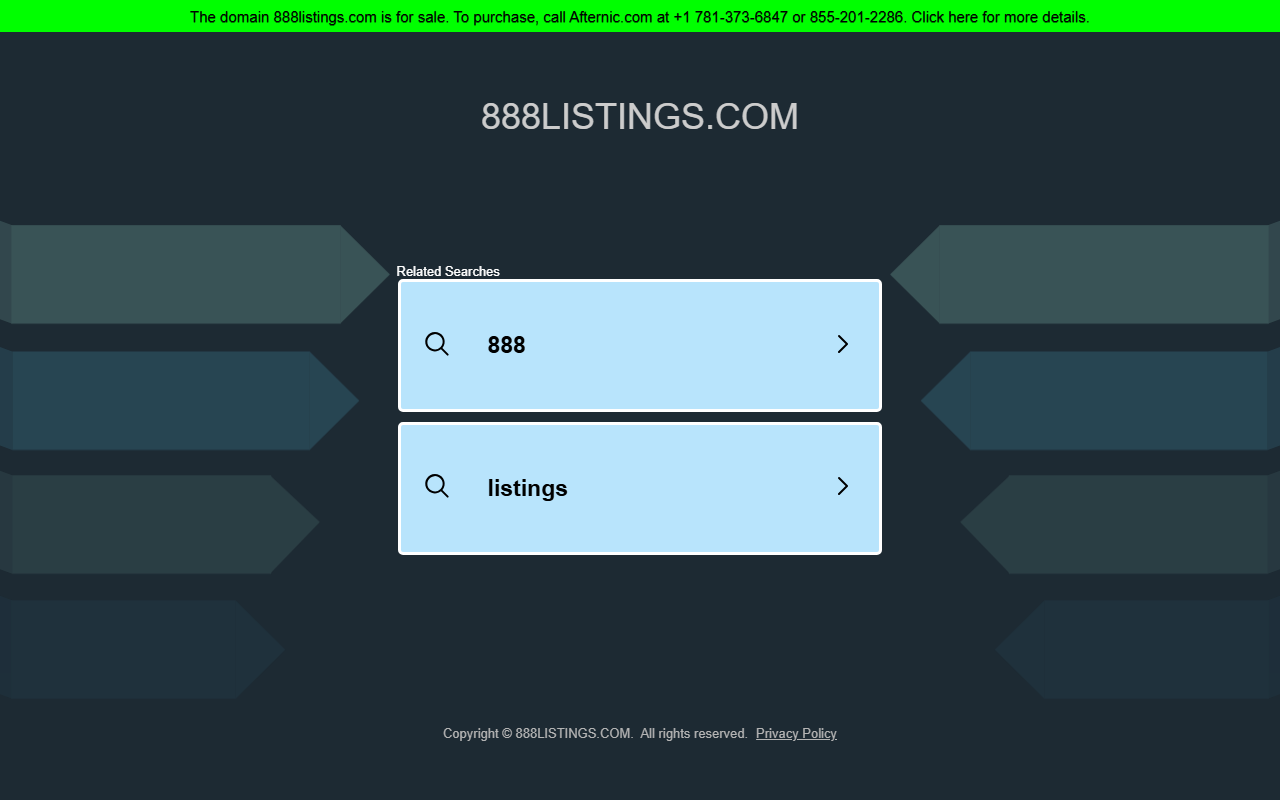 888listings.com screenshot
