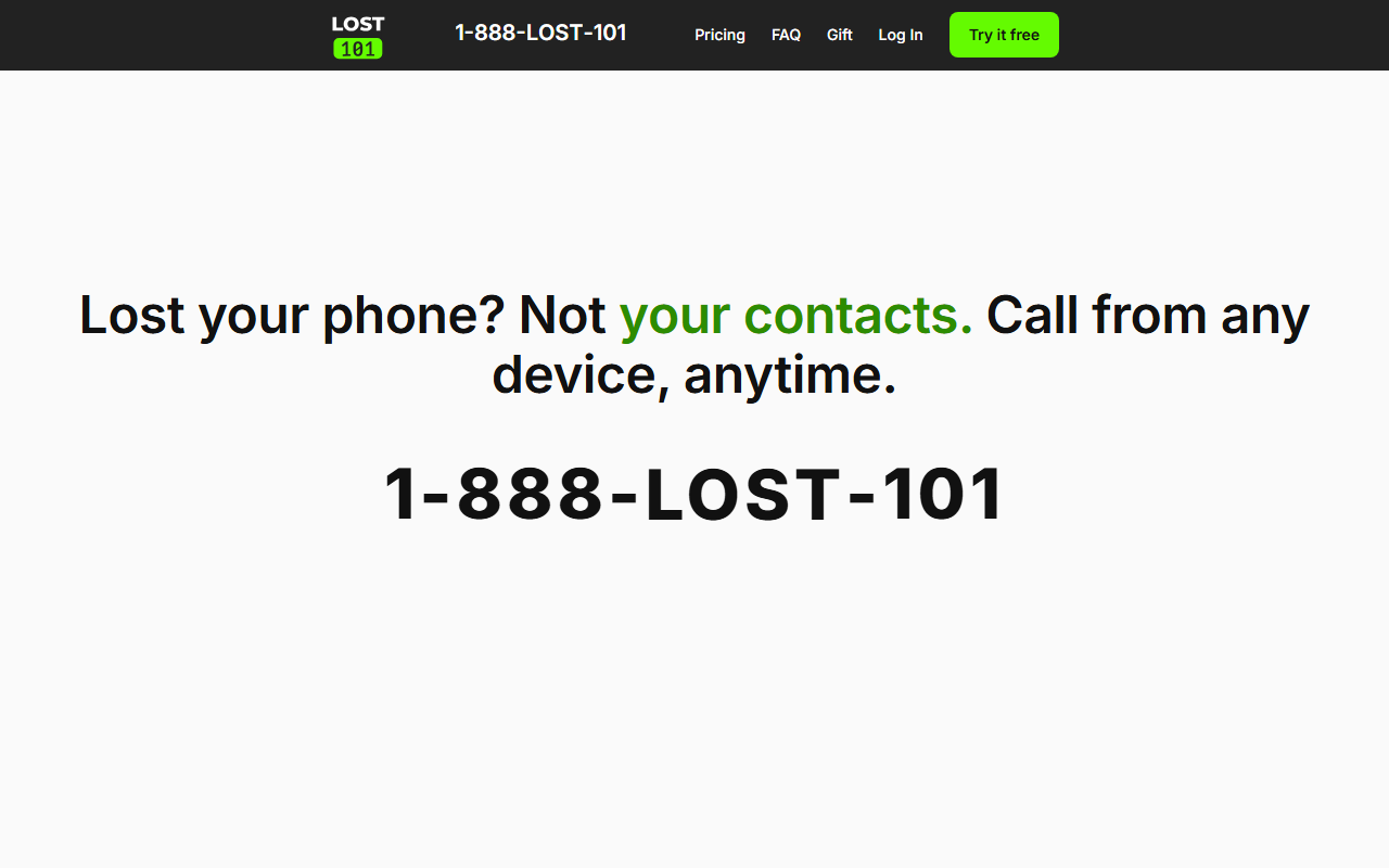 888lost101.com screenshot