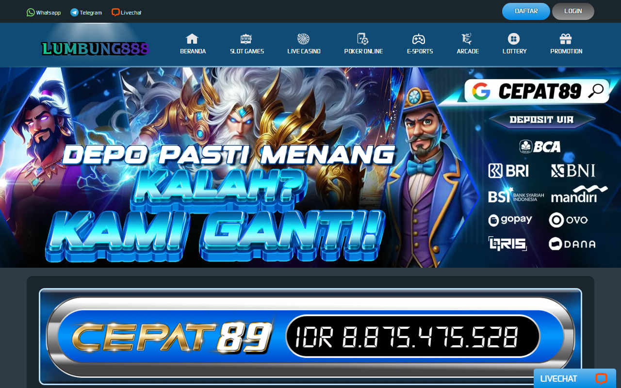 888lumbung.com screenshot