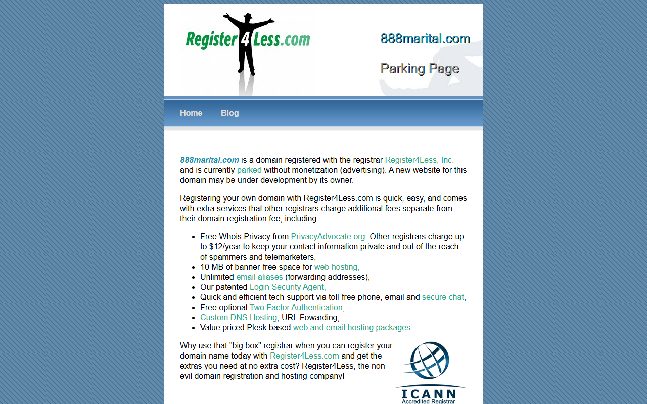 888marital.com screenshot