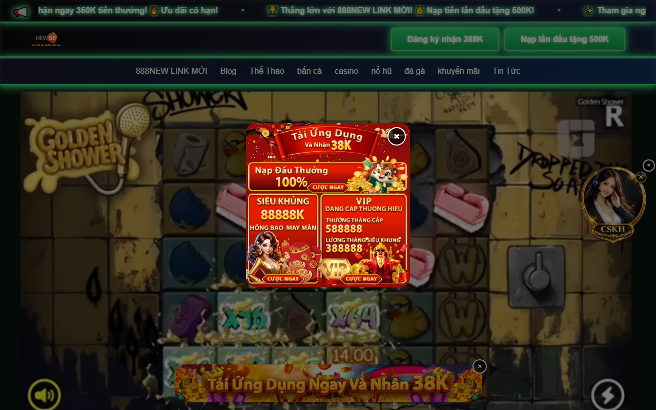 888newlinkvip.com screenshot