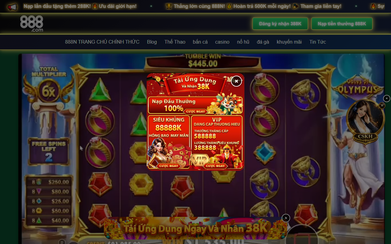 888nhome888.com screenshot