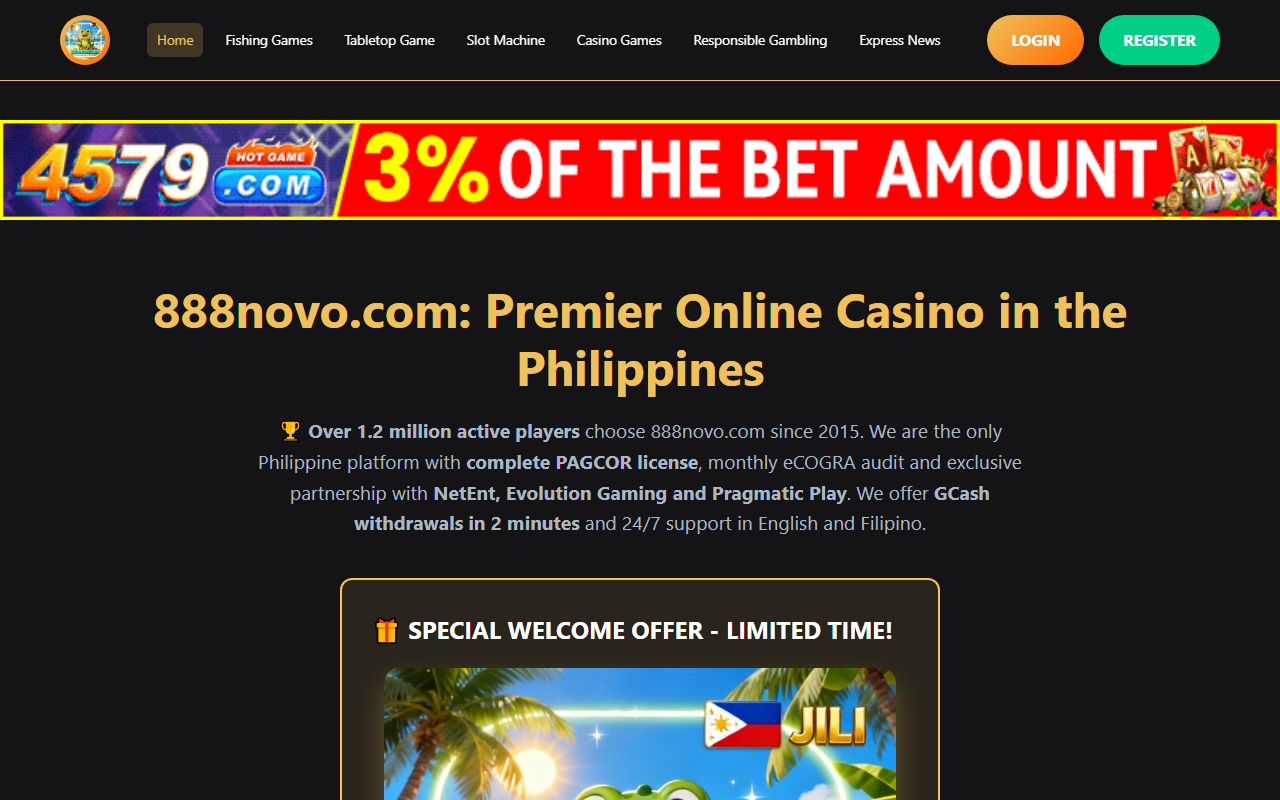 888novoapp.com screenshot