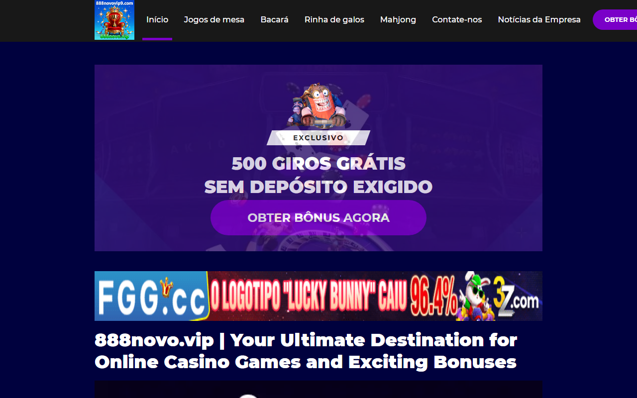 888novovip9.com screenshot