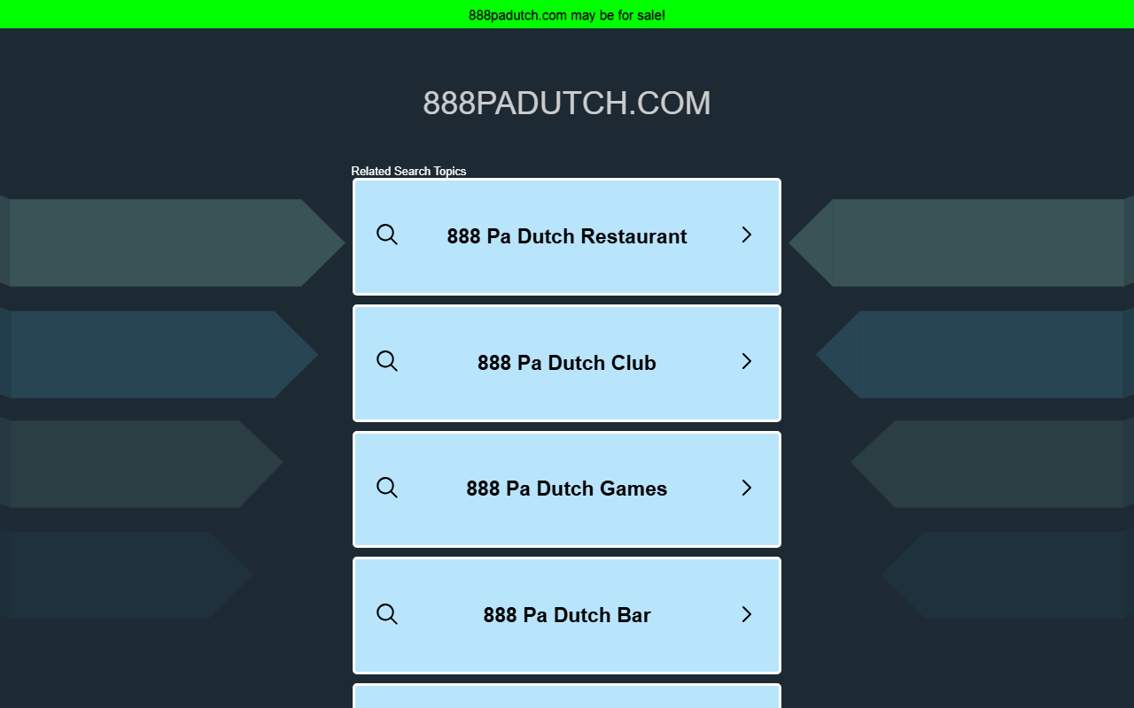 888padutch.com screenshot