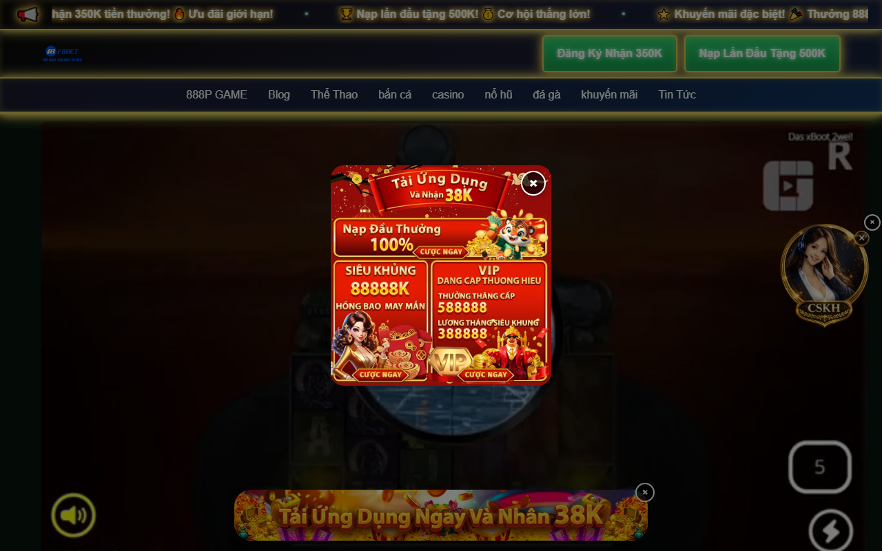 888pgame888.com screenshot