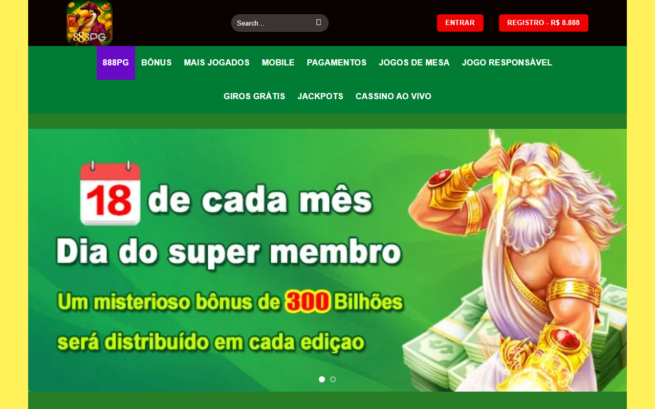 888pggaming.com screenshot
