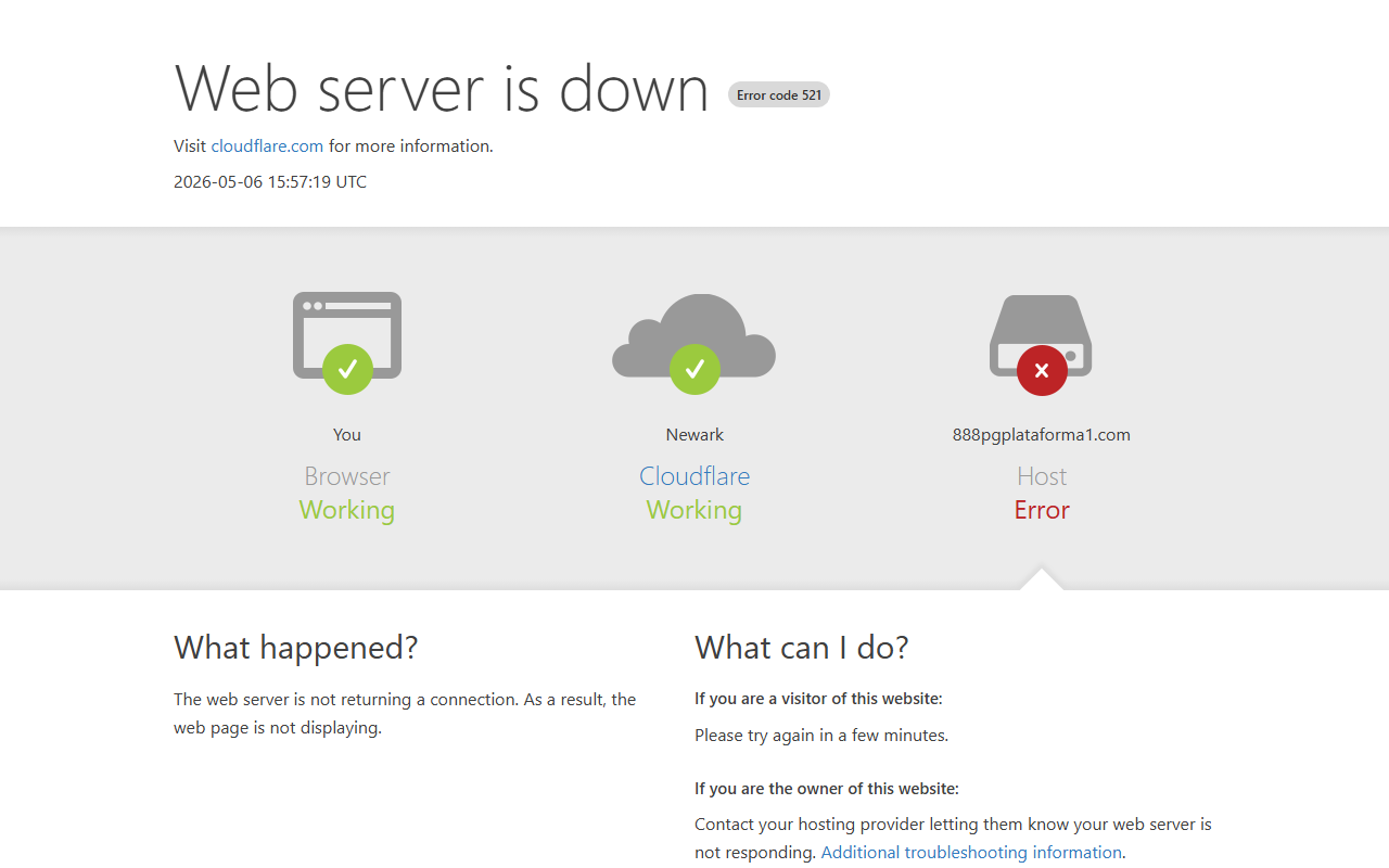 888pgplataforma1.com screenshot