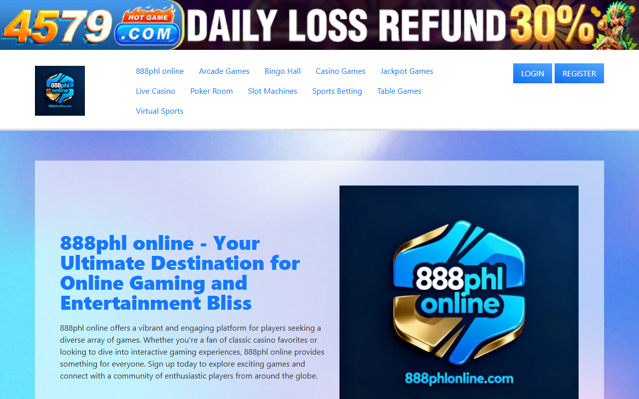 888phlonline.com screenshot